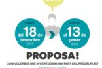 L’Ajuntament de Vandellòs i l’Hospitalet de l’Infant posa en marxa els Pressupostos Participatius 2019