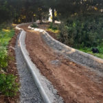 Roda: avancen els treballs de construcció del camí sender de Rosa Sensat
