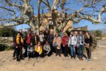 Un grup de guies turístics oficials visita els orígens de Gaudí a Riudoms