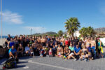 Més de 100 persones participen en la Jornada de neteja de platges de l’Hospitalet