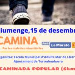 Diverses activitats a Torredembarra per recaptar fons a favor de La Marató de TV3
