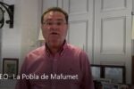 Vídeo de l’alcalde de La Pobla de Mafumet sobre el coronavirus