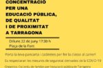 Mobilització dilluns a Tarragona per donar a conèixer “la greu manca de places” de P3 a les escoles públiques