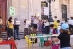 Una cinquantena de persones reclamen més places d’educació infantil a l’escola pública de Tarragona