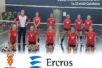 Ercros patrocina l’equip infantil femení del  Club de Voleibol Sant Pere i Sant Pau