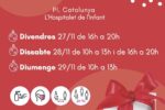 El Mercat de Nadal de l’Hospitalet de l’Infant se celebrarà del 27 al 29 de novembre