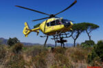 Ingressada amb helicòpter en ferir-se a les muntanyes de Les Borges