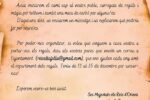 Melcior, Gaspar i Baltasar envien una carta a l’Ajuntament d’Altafulla per a l’organització de la Nit de Reis