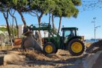 El pessebre de sorra de la Pineda ja és història