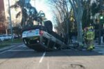 El conductor del vehicle bolcat a l’avinguda de Salou de Reus dona positiu en alcoholèmia