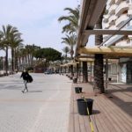 Salou enceta la Setmana Santa sense turistes estrangers i amb PortAventura tancat per la pandèmia