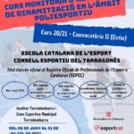 Convocatòria d’estiu del Curs de Monitors/es Poliesportius a Torredembarra