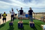 El Club de Vela Platja Llarga fa un ple al pòdium a la Copa Catalana de Caiac de Mar