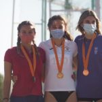 Aleix Lago, Mara Falcó i Clàudia Mir, bronzes del CA Tarragona al campionat de Catalunya Sub20