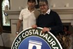 Raúl Tamudo visita el Golf Costa Daurada