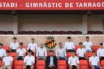 El Nàstic homenatja els joves futbolistes amb 10 temporades defensant l’escut