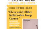 Un espectacle de dansa inspirat en un poemari de Josep Carner, segon espectacle d’Accions en Poesia a Vila-seca