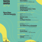 Queralt Lahoz, Ferran Palau, Maio i Rudymentari, caps de cartell de la 10a edició del festival La Terrasseta
