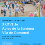 Constantí recupera la celebració de l’Aplec de la Sardana
