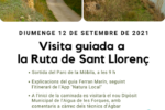 Obertes les inscripcions per a la caminada popular i visita guiada a la “Ruta de Sant Llorenç”