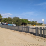 L’Ajuntament de Cambrils instal·la una nova tanca per delimitar la platja de gossos  