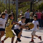 Més de 200 nens i nenes (re)descobreixen les sensacions de jugar a bàsquet a les pistes del Col·legi La Salle Tarragona