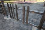 Set nens d’Alforja i les seves famílies reparen les destrosses incíviques que havien fet al Parc de Salut