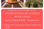 Obertes les inscripcions per a la sortida des de Constantí al Palau de la Música