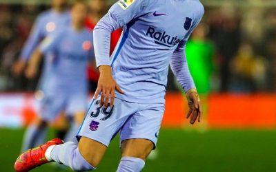 El cambrilenc Estanis Pedrola compleix el somni de debutar amb el primer equip del Barça