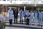 El Nàstic visita els hospitals de Tarragona