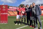 El Nàstic presenta els tres jugadors vinguts aquest mercat hivern