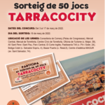 La Conselleria de Comerç sortejarà 50 jocs de Tarracocity