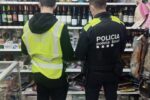 Intervinguts més de 450 articles de contraban a Roda en un dispositiu policial conjunt