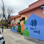 El Mercat de Torreforta estrena un gran mural exterior per commemorar el seu 40è aniversari
