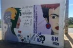 Vandalisme contra el mural feminista de la Rambla de les Moreres de Creixell