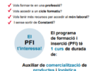 L’Institut de Constantí oferirà un PFI d’auxiliar de comercialització de productes i logística