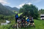 Els bikers del Golf Costa Daurada recorren la vall de Broto
