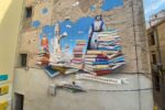 Un mural commemora els 25 anys de la Biblioteca d’Alforja en l’emplaçament actual