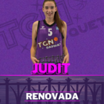 Judit Garcia renova pel TGN Bàsquet