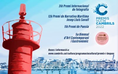 L’Ajuntament convoca la 5a Biennal d’Art Gastronòmic i els Premis Vila de Cambrils de poesia, narrativa i fotografia 