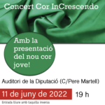 Concert del Cor Increscendo de Tarragona i presentació del seu nou cor jove
