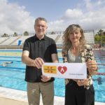 La piscina Sylvia Fontana rep la marca de turisme esportiu de l’Agència Catalana de Turisme