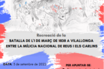 Vilallonga es prepara per a recrear la batalla entre lliberals i carlins del 1838