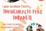 Ajornada la inauguració del parc infantil de Brises del Mar a Altafulla