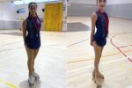 Bons resultats de dues membres del Club Patina Castellvell al català de Patinatge Artístic