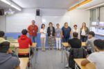 Una representació d’Amazon visita els alumnes del PFI de l’Institut de Constantí