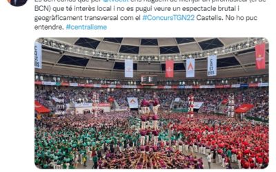 El president de Port Tarragona malda pel ‘centralisme’ de TV3 en no emetre el Concurs de Castells