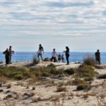 Torredembarra rep els primers estudiants del projecte de camps de dunes experimentals