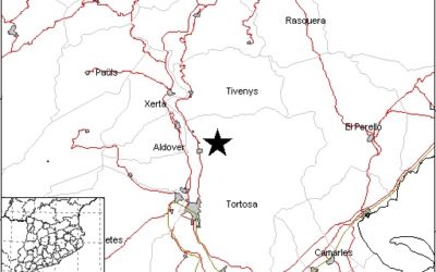 Sisme de magnitud 3,4 amb epicentre a Tortosa