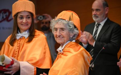 Lourdes Beneria, pionera de l’economia feminista, doctora honoris causa de la URV